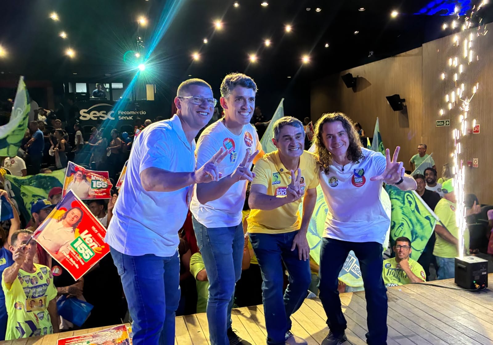 Durante evento com apoiadores, Tovar diz que “Campina e a Paraíba não podem perder um senador como Veneziano”