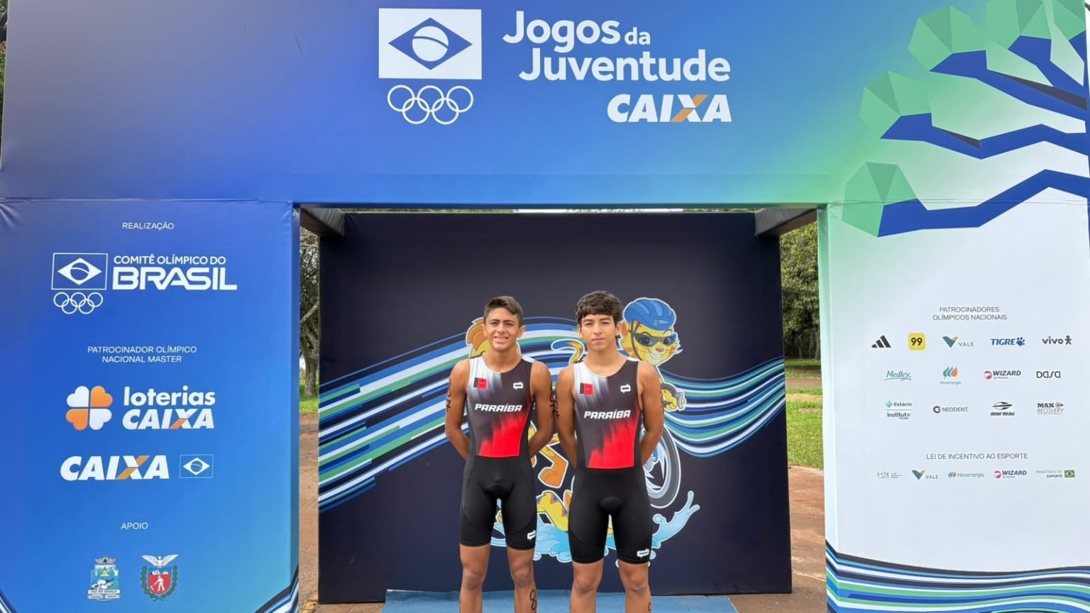 Fundação Campeões do Amanhã tem dois atletas na disputa do triathlon nos Jogos da Juventude