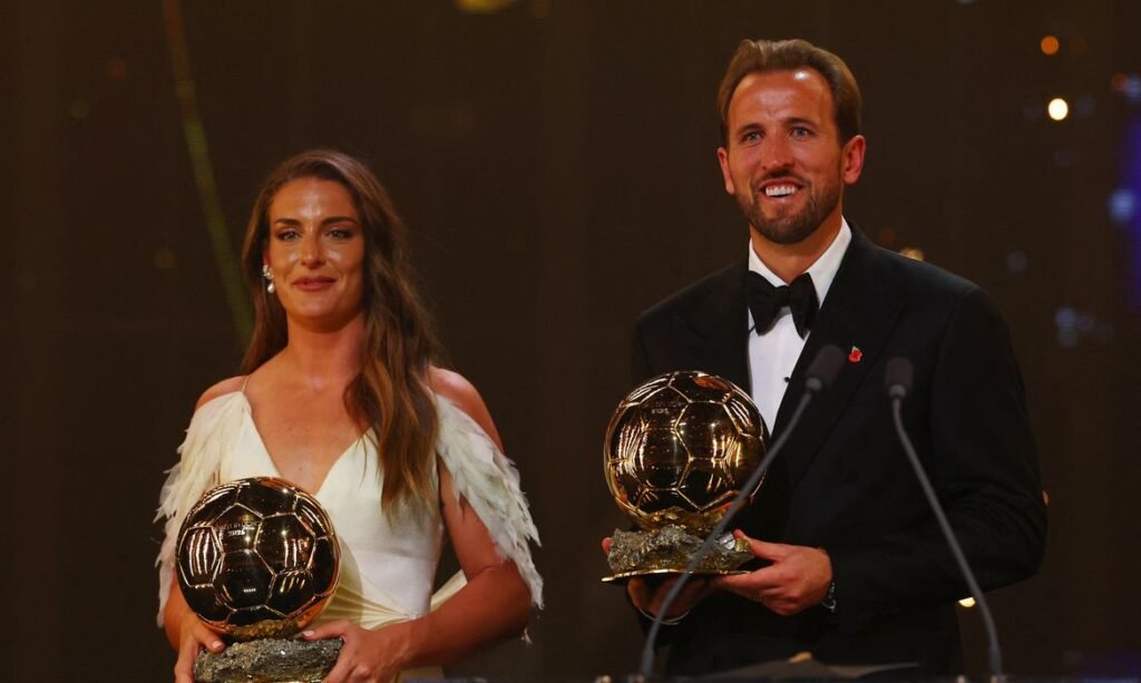 harry kane e alexia putellas vencem premio bola de ouro de 2026