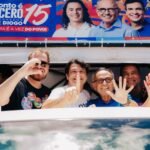 “No voto e na raça”: Cícero faz carreata histórica em João Pessoa