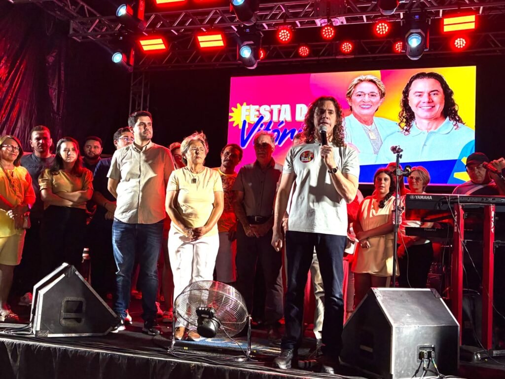 veneziano participa de festa da vitoria em uirauna e agradece apoio da prefeita leninha e video emocionante